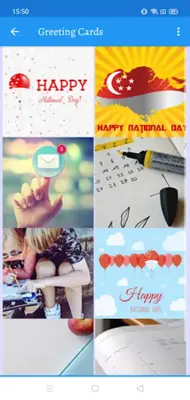 Singapore National Day Wishes android App screenshot 5